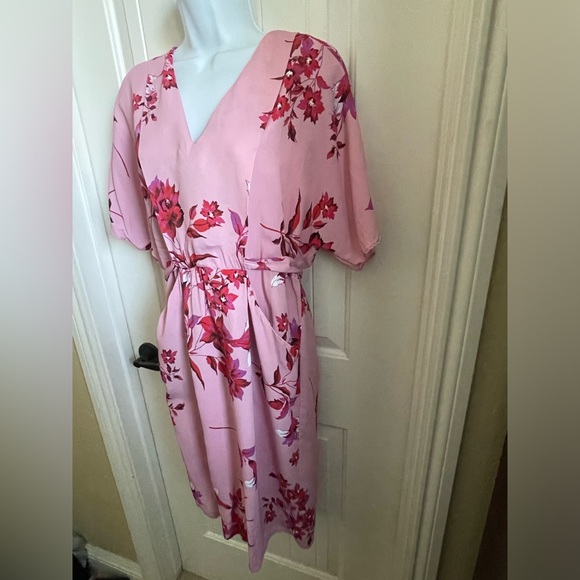 Phase Eight Brooke Floral Dress in Flint Melange, Size 8 - Picture 7 of 12